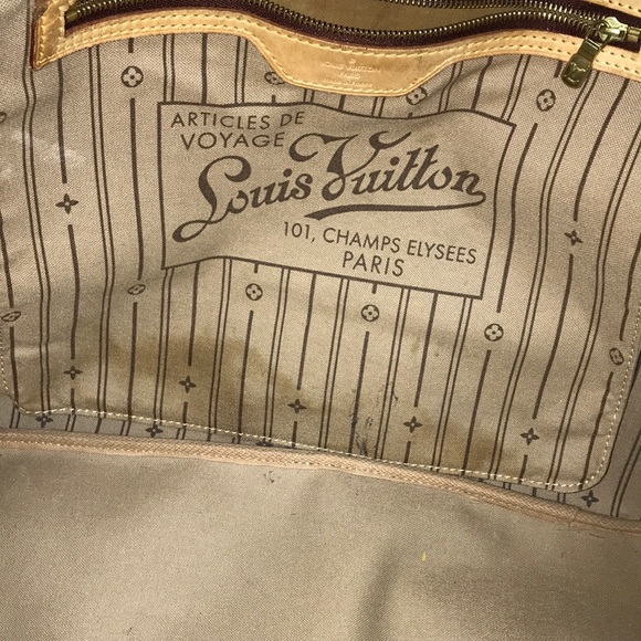 🌟BIGGEST🌟NEVERFULL GM TOTE LOUIS VUITTON - Picture 9 of 16